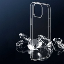 Lyon Tech Apple iPhone 13 ve iPhone 14 Uyumlu Zore Droga Kamera Korumalı Şeffaf Sert Pc Magsafe Uyumlu Kılıf