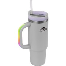 North Pacific LED Işıklı Pipetli Termos - 900 ml