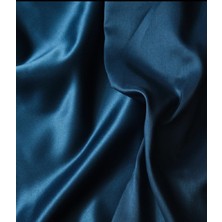 Lavanderi Indigo Saten Kumaş
