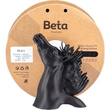 Beta Pla+ Fılament  BLACK-1.75MM
