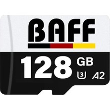 Baff Microsd 128GB Uhs-I U3 A2 V30 Hafıza Kartı