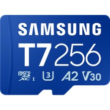 Samsung 256GB Pro Plus T7 MB-MB256T/WW Microsdxc Hafıza Kartı (Adaptörlü)