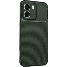 Gpack Oppo A6T Pro Kılıf Negro Karbon Dizayn Silikon + Ekran Koruyucu