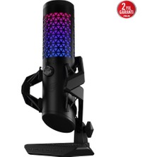 Asus Rog Carnyx 24-BIT/192KHZ Rgb Profesyonel USB Oyuncu ve Yayıncı Mikrofonu / 90YH03Z0-BAUA00