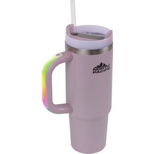 North Pacific LED Işıklı Pipetli Termos - 900 ml