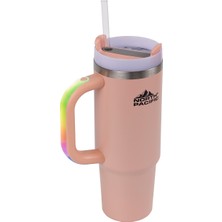 North Pacific LED Işıklı Pipetli Termos - 900 ml