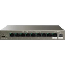 Tenda 8port Poe 102W 1-Sfp Gigabit Yönetilemez Switch TEG1110PF-8-120W