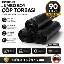 Akalın Professional Cleaning Products Jumbo Boy Çöp Torbası 80x110 CM GÜÇLÜ DAYANIKLI SIZDIRMAZ