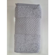 Şıkel Purry Cotton %100 Pamuk El Yüz Havlusu Gri 50*90 Alvin