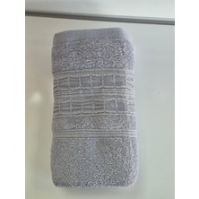 Şıkel Purry Cotton %100 Pamuk El Yüz Havlusu Gri 50*90 Lorel