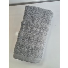 Şıkel Purry Cotton %100 Pamuk El Yüz Havlusu Füme 50*90 Lorel