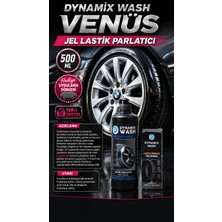 Dynamix Wash Lastik Parlatıcı 500 ml Hediye Sünger