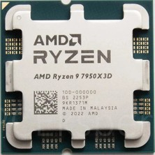 Amd Ryzen 9 9900X3D 4.4ghz 5.5ghz 144MB 12C-24T 120W Am5 Tray