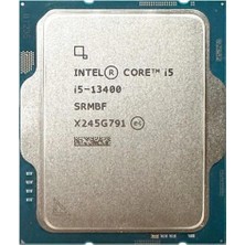 Intel Core I7 13700 Tray 3.30GHZ (Turbo 4.40GHZ) 20MB Cache LGA1700 13.nesil Kutusuz Işlemci