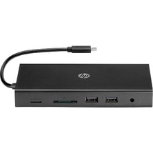 Hp 1C1Y5AA 10PORT Type-C,eth,hdmı,vga,usb Gümüş Multiport Adapter