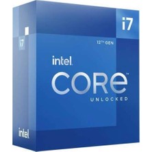 Intel Alder Lake Core Tray I7 12700F 3.6ghz 1700P 25MB (65W) Novga Kutusuz Işlemci