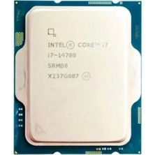 Intel Core I7 14700 61MB 12çekirdekli O/b UHD VGA 1700P 65W Kutusuz+Fansız