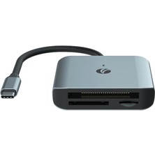 Vcom CUE602S Type-C To Cf Express Sd Microsd Kart Okuyucu