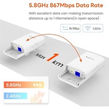 Tenda O1-5g-Kıt Outdoor 867 Mbps 9 Dbi Dış Mekan Access Point