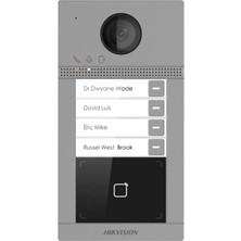 Hikvision Hıkvısıon DS-KV8413-WME1(C) Intercom Sistemi Dış Ünite Villa Tipi Buton