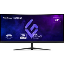 Viewsonic Vıewsonıc 34" Va VX3418C-2K 1ms 180HZ Hdmı-Dp Kavisli Gaming Monitör 3440X1440