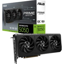 Asus 8gb Prıme RTX5050-O8G Gddr6 128BIT HDMI Dp Pcıe 5.0
