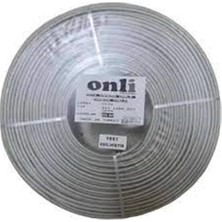 Onli  ON-4140 4+1 1x0,50 Mini Coax 2X0,50MM 250 Metre Cca Kamera Kablosu
