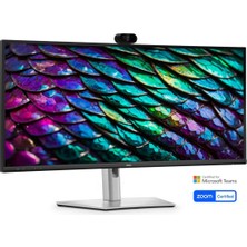 Dell 34" IPS Pro P 34 P3426WEB 5ms 100HZ Hdmı-Dp Typec Kameralı Video Konferans Monitör 3440X1440