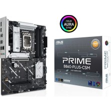 Asus Prıme B860-PLUS-CSM Ddr5 Hdmı-Dp Typec Pcıe 5.0 1851P Atx