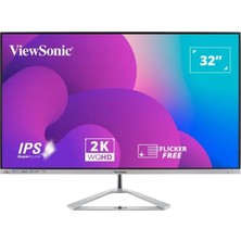 Biosis Vıewsonıc 31.5" IPS VX3276-2K-MHD-2 4ms 75HZ Hdmı-Dp-Mdp Multimedya Monitör 2560X1440