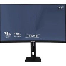 Technopc 27" Va TPL27CS 6.5ms 75HZ Hdmı-Dp Kavisli Kurumsal Monitör 1920X1080
