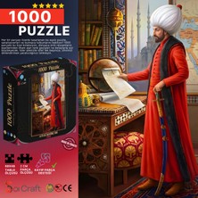 Soi Craft 1000 Parça Puzzle Fatih Sultan Mehmet Han Ferman #6543