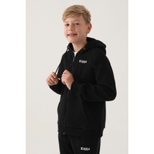 Kappa Kids Kappa Erkek Çocuk Sweatshirt Siyah Çocuk Sweatshirt
