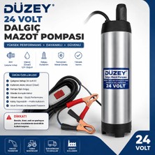 Düzey Dalgıç Aktarma Pompa Sıvı Transfer Pompası 24 Volt