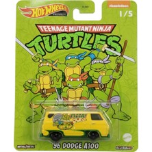 Hot Wheels Ninja Turtles Premium Arabalar 66 Dodge A100