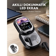 Ethab Ticaret Şık Akıllı ve Güçlü: LED Ekranlı Kablosuz Kulaklık Seti - GL002V-7MX5T6