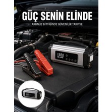 Ethab Ticaret Yolda Kalmaya Son Dijital Ekranlı Akü Takviye ve Hava Kompresörü Çok Fonksiyonl - GL002V-7MXEH