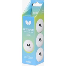 Butterfly Outdoor Masa Tenisi Topu-Outdoor Balls (3'lü Paket) - 7012450140