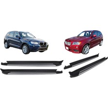 Life Tuning Bmw X3 F25 2011 - 2017 Model Arası Yan Basamak Oem Steyle V2 Model