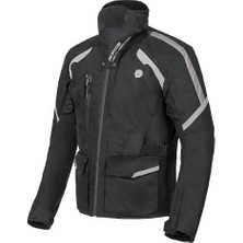 Scoyco JK108C Motosiklet Montu 4 Mevsim Uzun Oxford 600-D Dayanıklı Kumaş Motorcu Mont Black