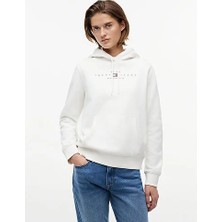 Tommy Hilfiger Tjw Kadın Regular Linear Hoodie