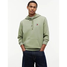 Tommy Hilfiger Tjm Erkek Regular Badge Hoodie