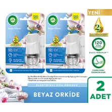 Air Wick Elektrikli Oda Kokusu Kit Beyaz Orkide, 2 Adet