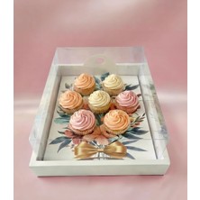 Ege Concept Life Buket Cup Cake Kutusu  (7 Bölmeli ) 35X26X11