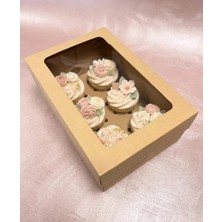 Ege Concept Life 6 Lı Cupcake Kutusu Kraft