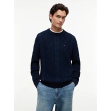 Tommy Hilfiger Tjm Erkek Regular Classic Flag Kazak
