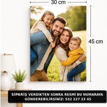 Saray Foto Kişiye Özel Fotoğraflı Kanvas Tablo Duvar Dekoru (30X45)