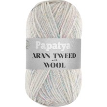 Papatya Aran Tweed With Wool 1600