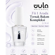 Wula Nailsoul 16 ml 3'ü 1 Arada Tırnak Bakım Kompleksi.