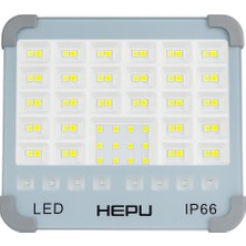 HEPU HP-L33 Güneş Enerjili Taşınabilir LED Çalışma Lambası – 150W Güç IP66 USB + Solar Şarj Mıknatıslı Taban